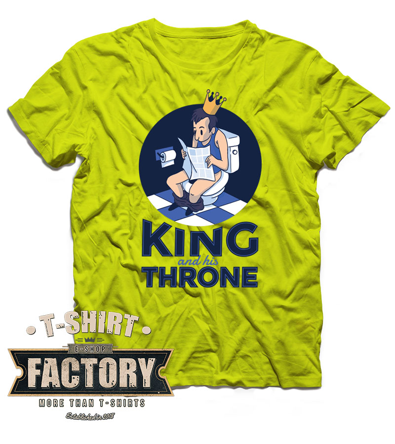 Tričko King of the throne