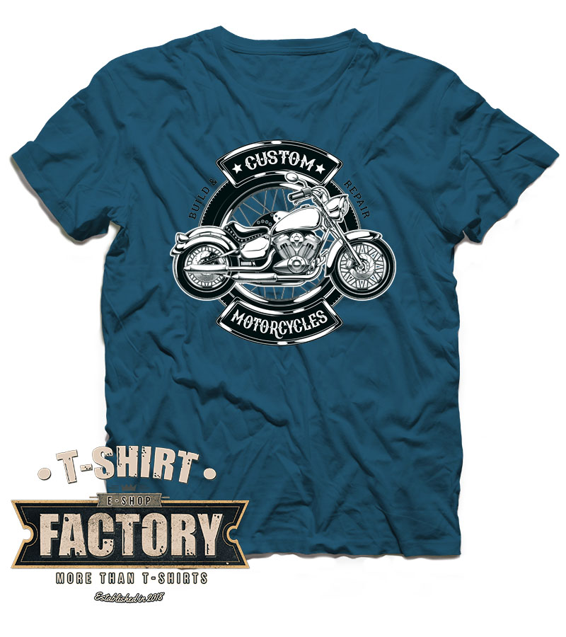 Tričko Custom motorcycle 3