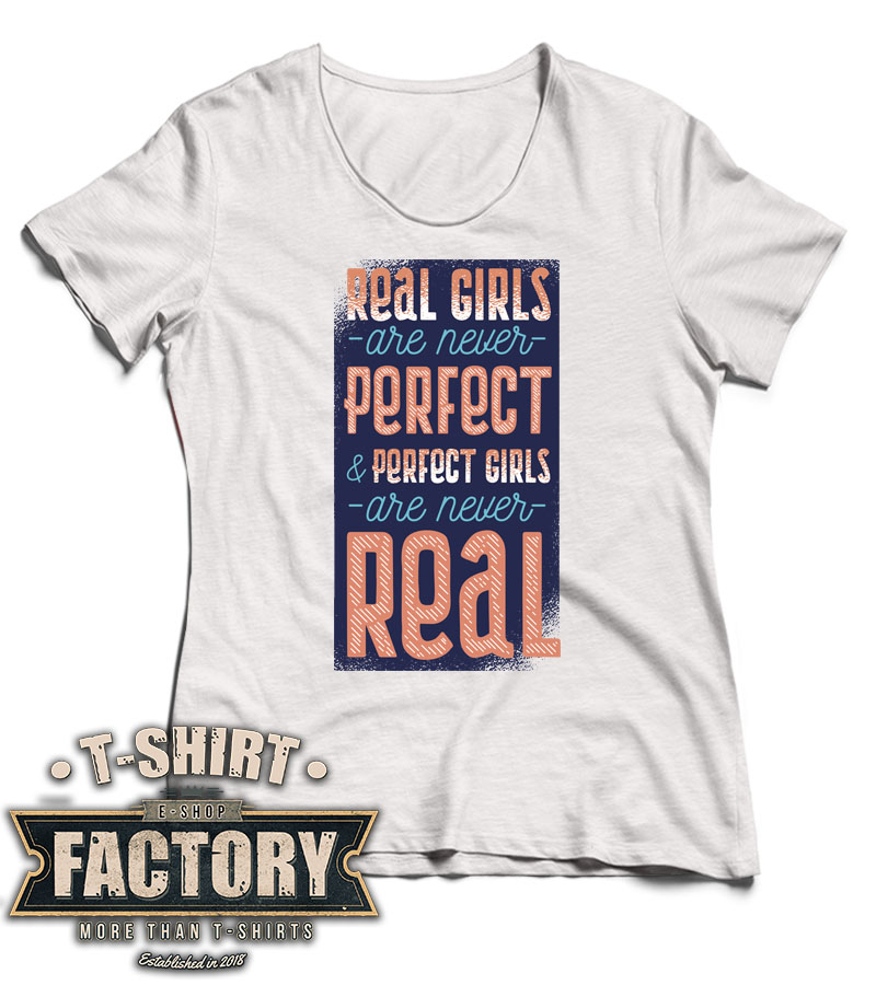 Dámske tričko Real Girls