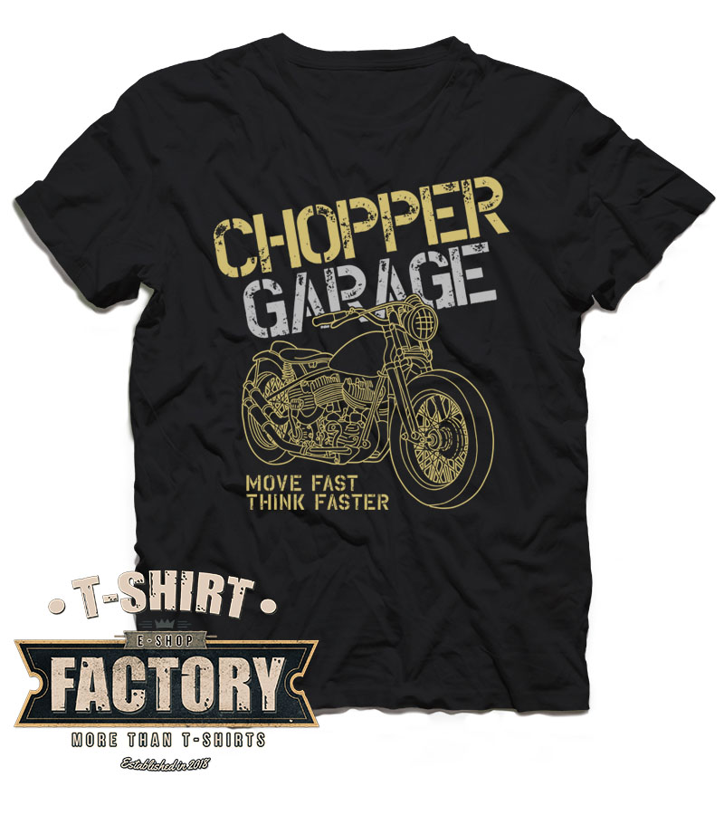 Tričko Chopper garage