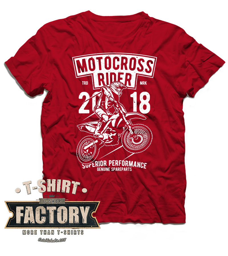 Tričko Motocross Rider 18