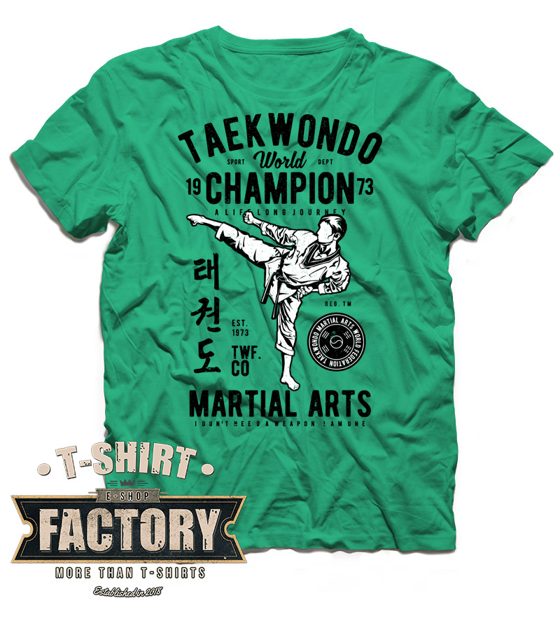 Tričko Taekwondo Champion