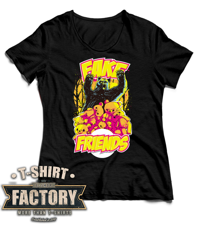 Dámske tričko Fake Friends