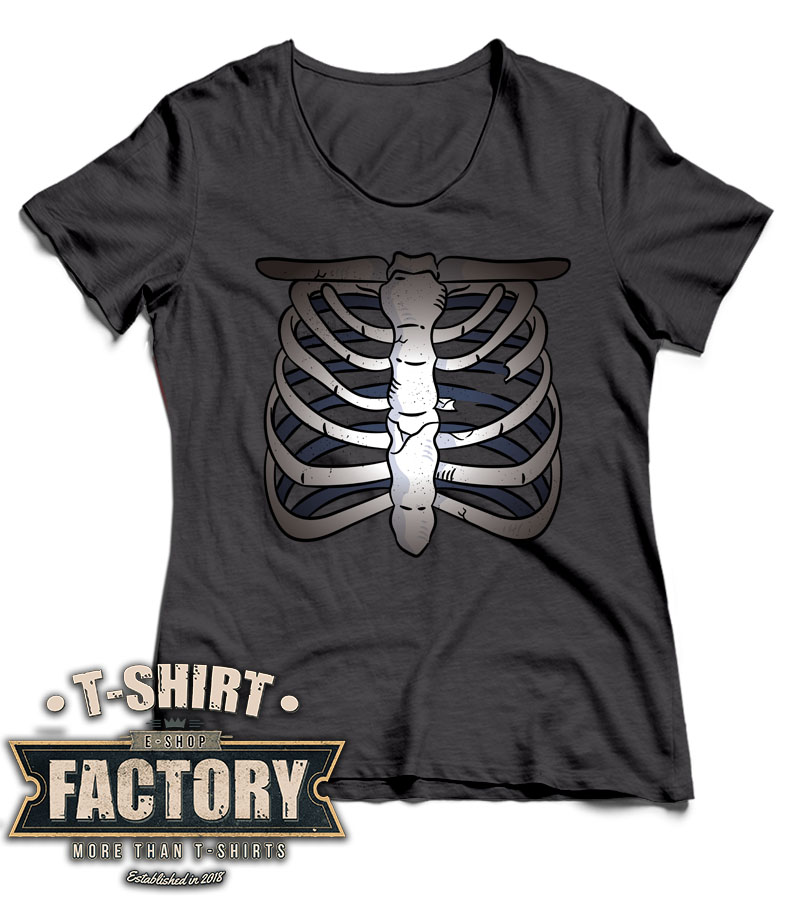 Dámske tričko Skeleton