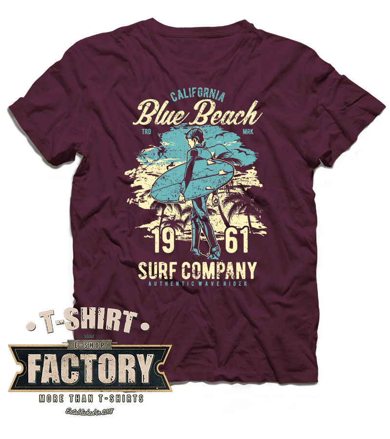 Tričko Blue Beach