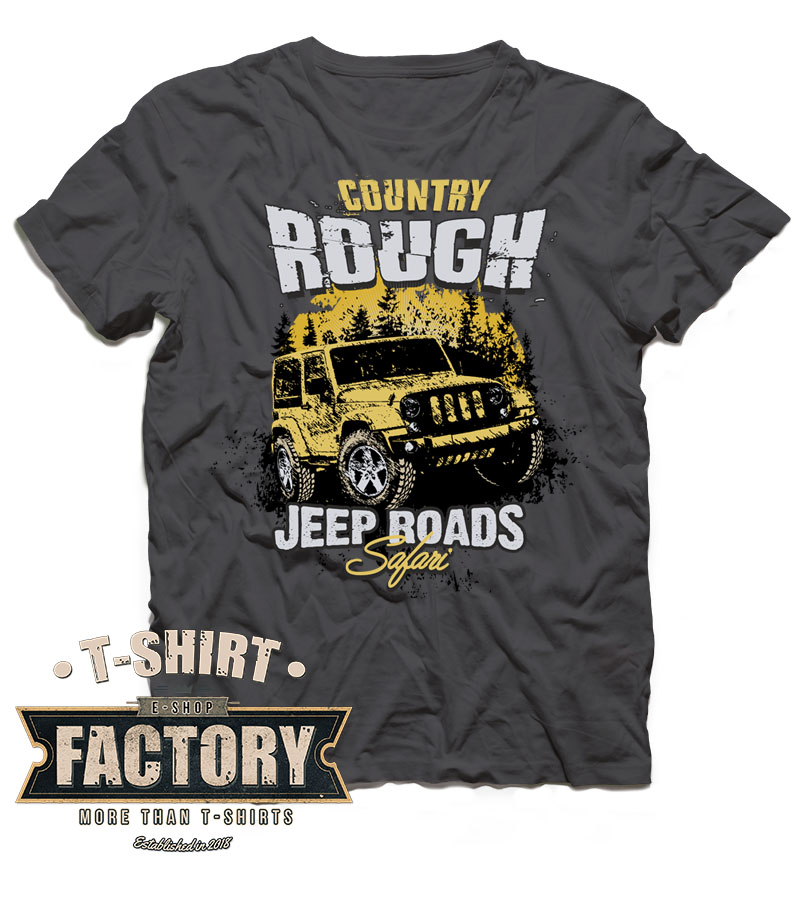 Tričko Jeep Roads