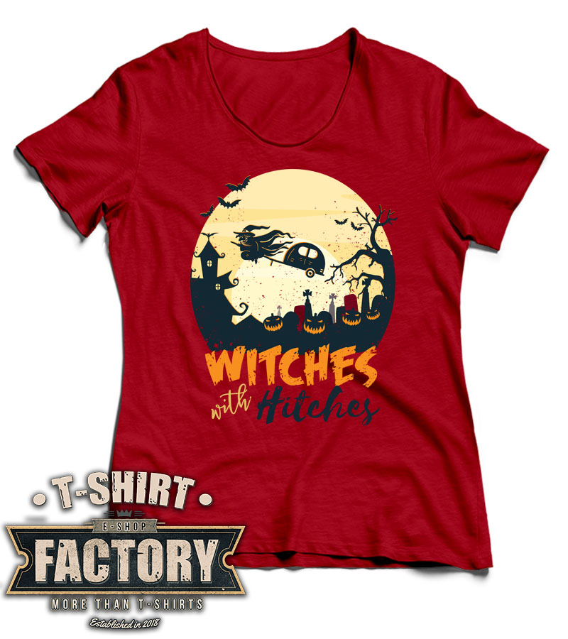 Dámske tričko Witch Hitches