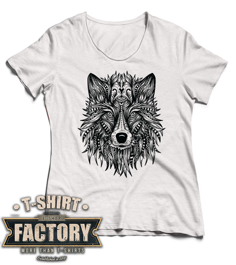 Dámske tričko Wolf b&w