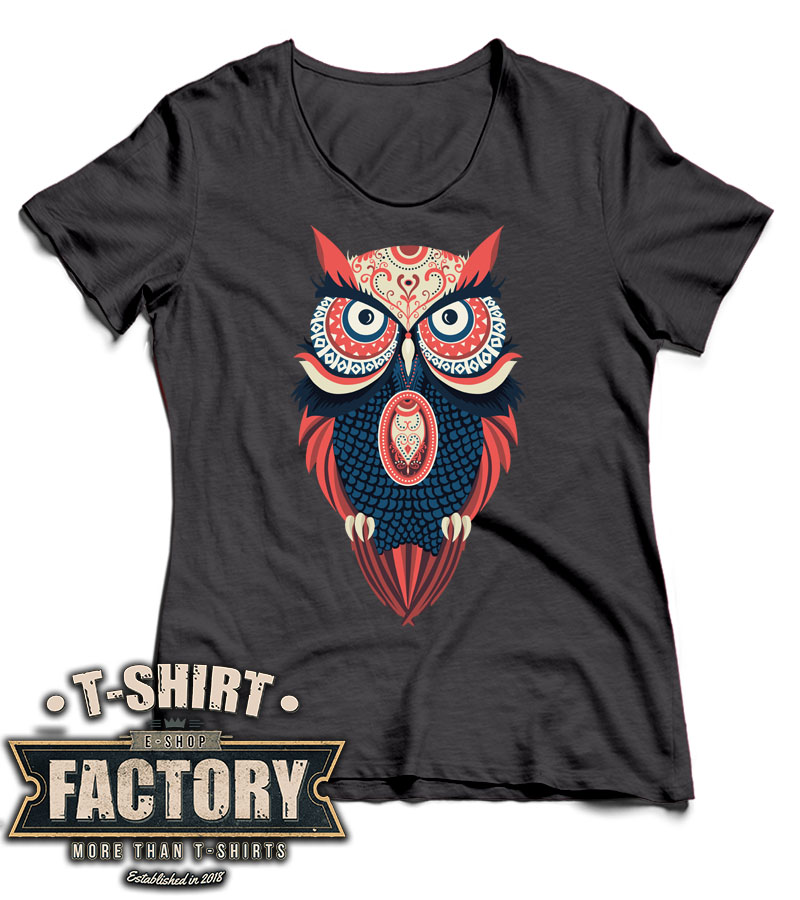 Dámske tričko Owl