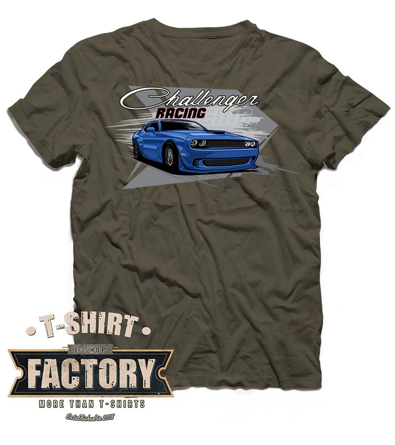 Tričko Dodge Challenger racing