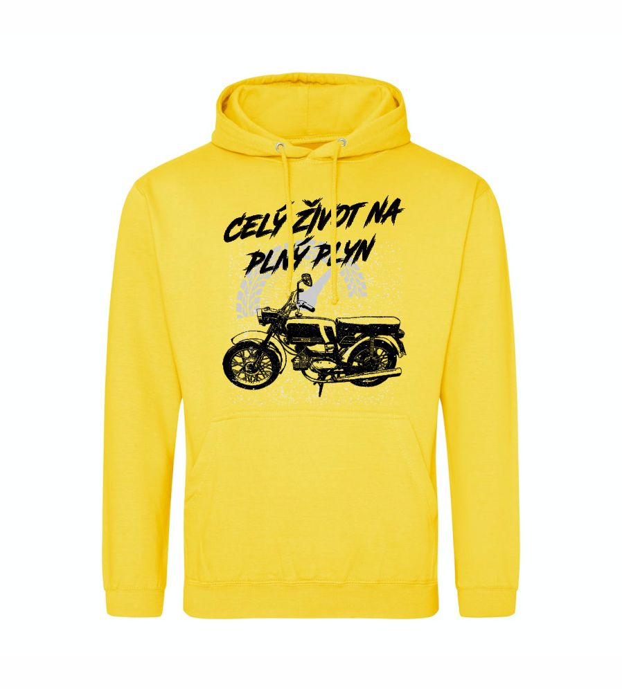 Mikina s kapucňou Jawa 23 Mustang