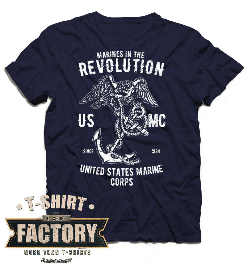 Tričko Marines Revolution