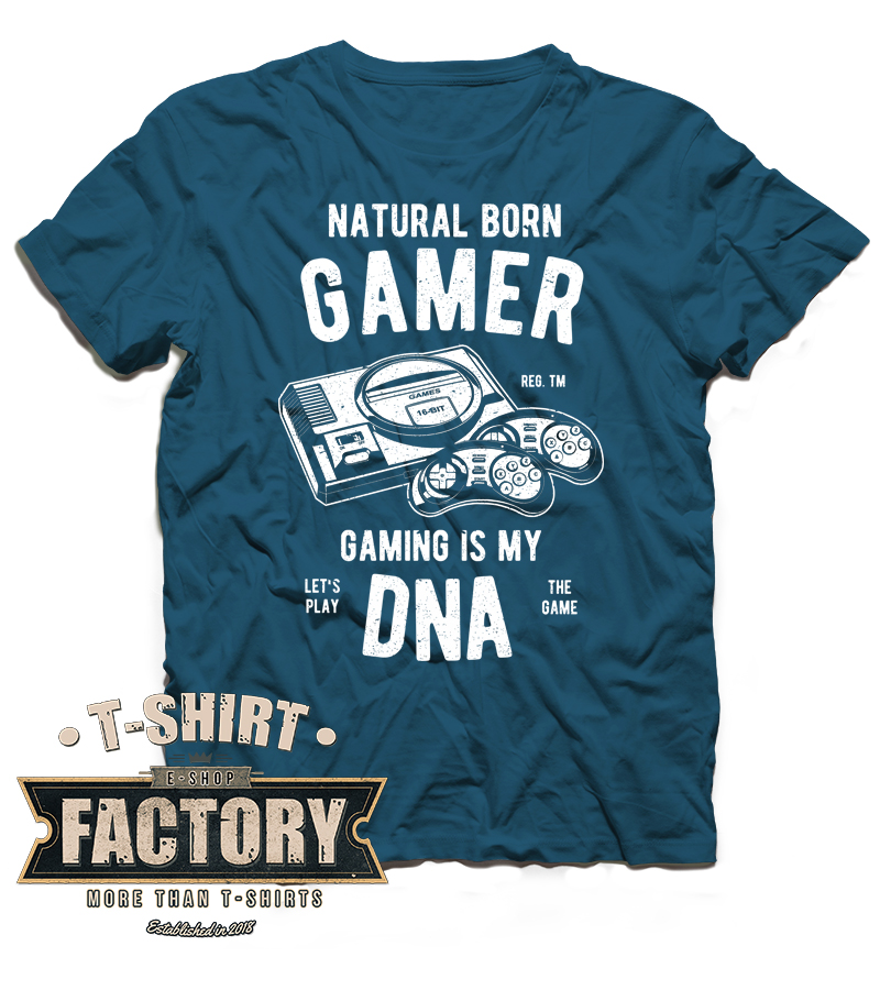 Tričko Natural Born Gamer