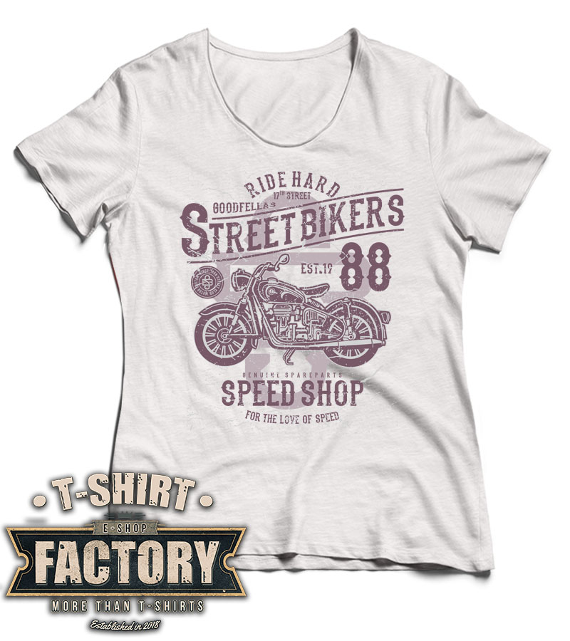Dámske tričko Street bikers