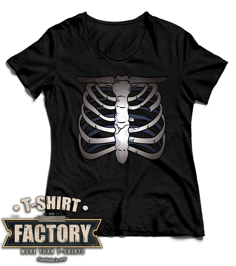 Dámske tričko Skeleton