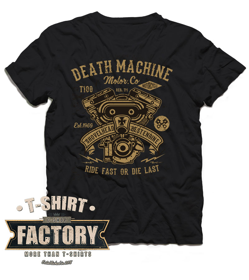 Tričko Death machine