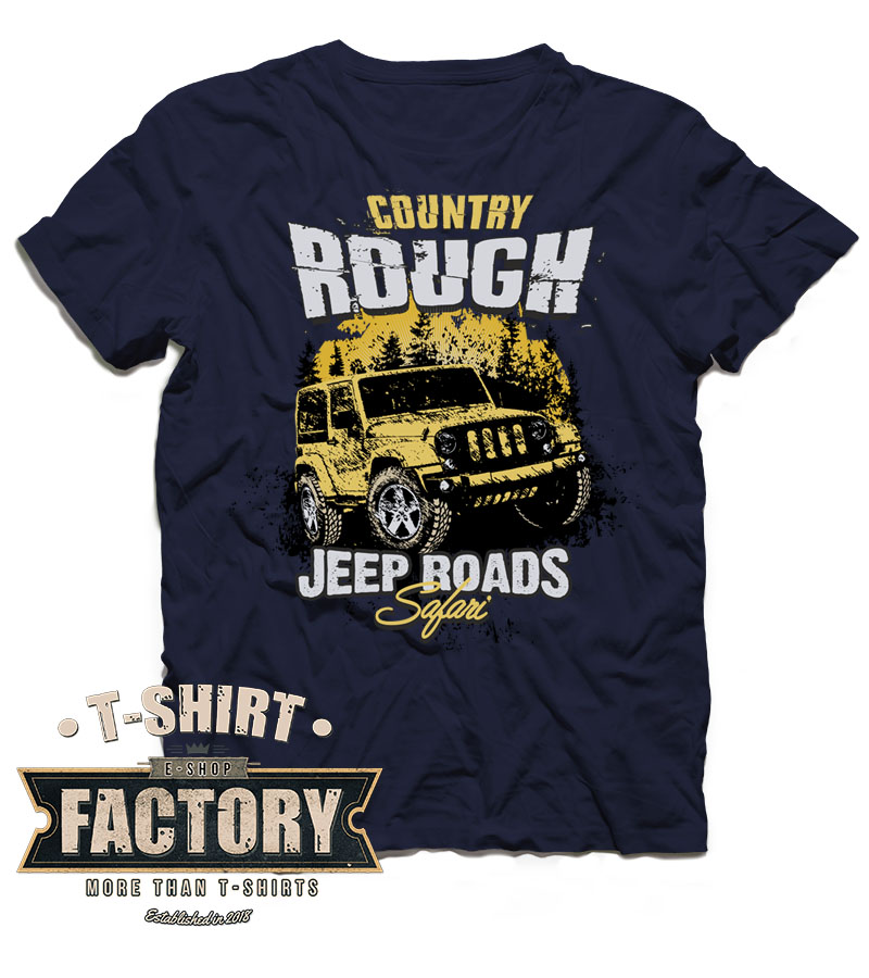 Tričko Jeep Roads