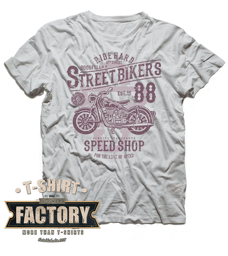 Tričko Street bikers