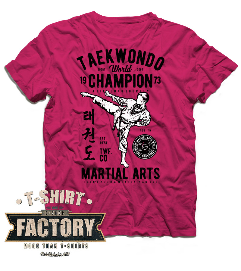 Tričko Taekwondo Champion