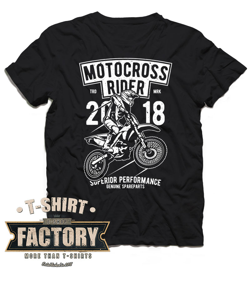 Tričko Motocross Rider 18