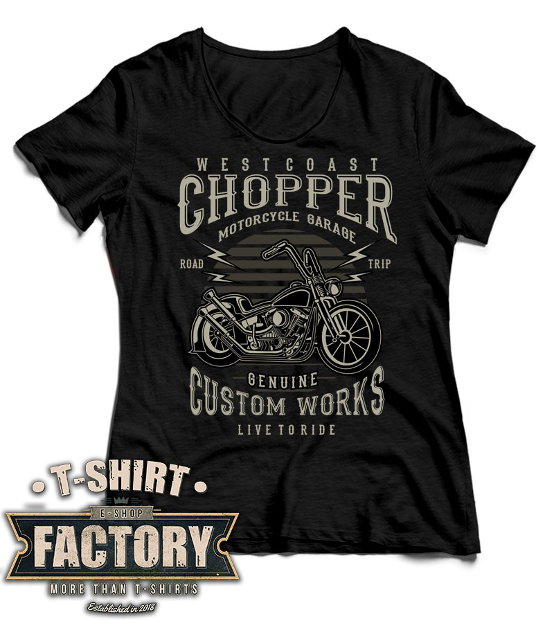 Dámske tričko Choppers