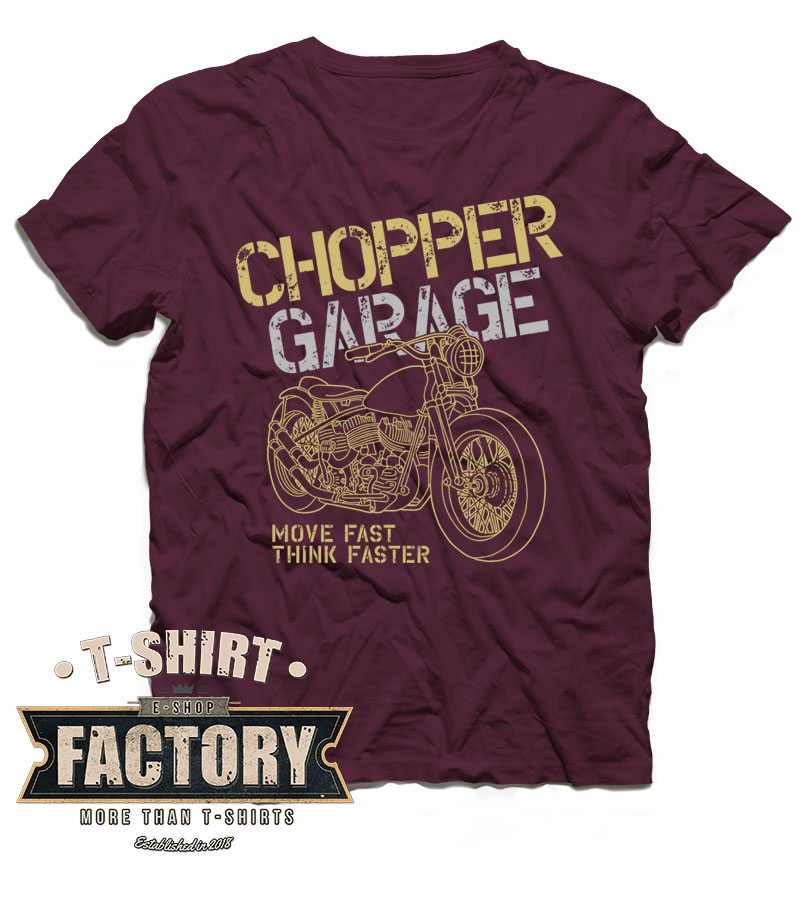 Tričko Chopper garage